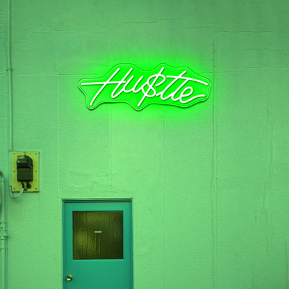 Hustle Neon Sign Customised Signs