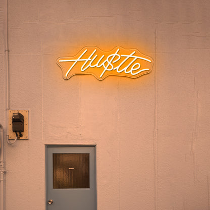 Hustle Neon Sign Customised Signs