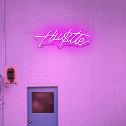 Hustle Neon Sign Customised Signs