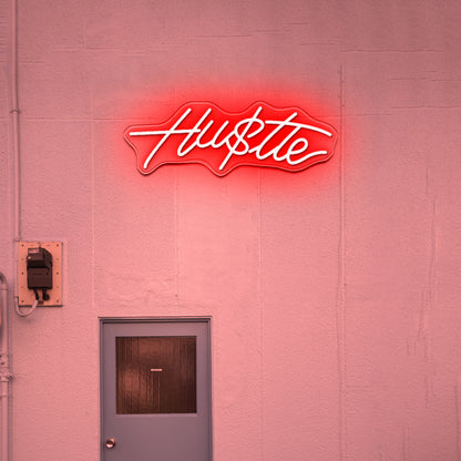 Hustle Neon Sign Customised Signs