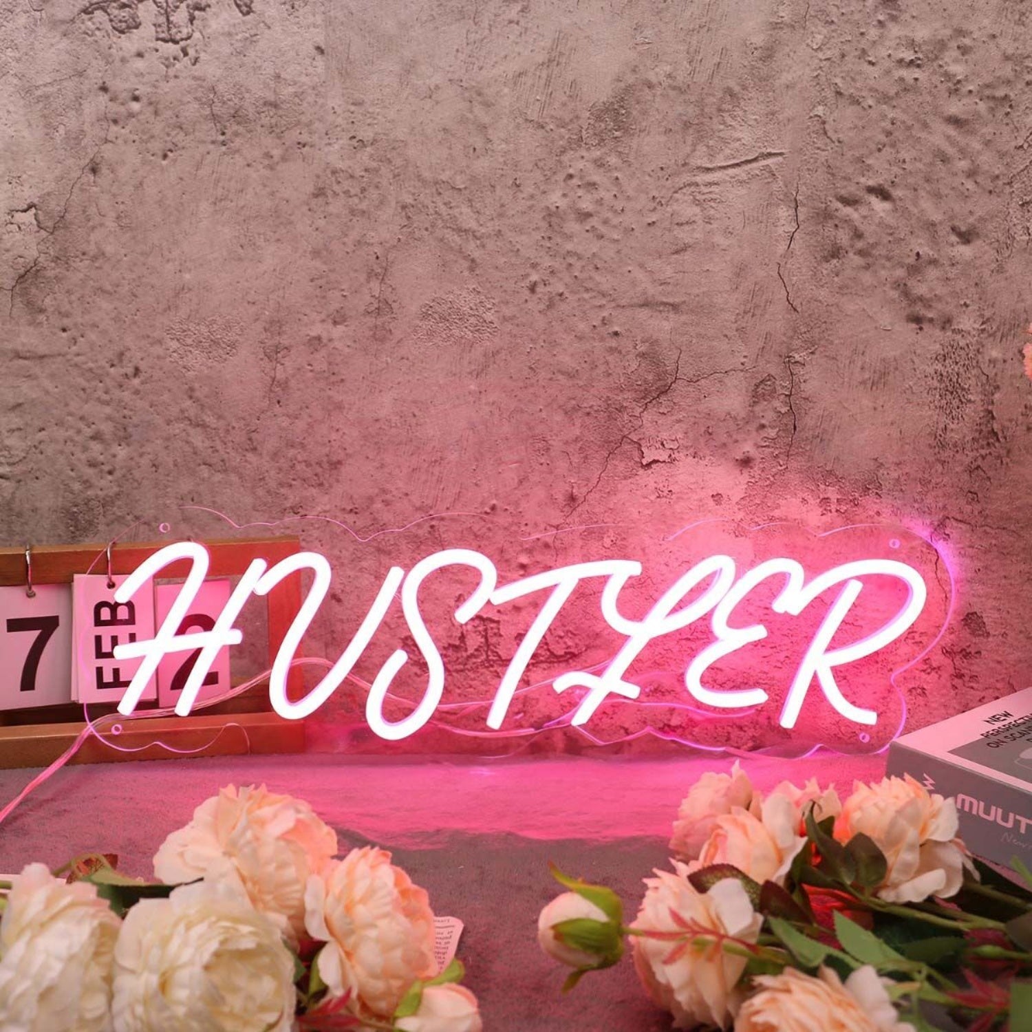 Hustler Red Custom Led Neon Sign - Shineneon