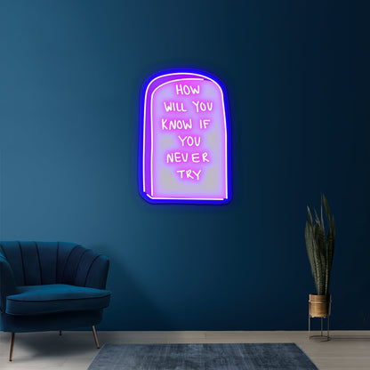 Hwykiynt Headstone Artwork Led Custom Signs - Shineneon