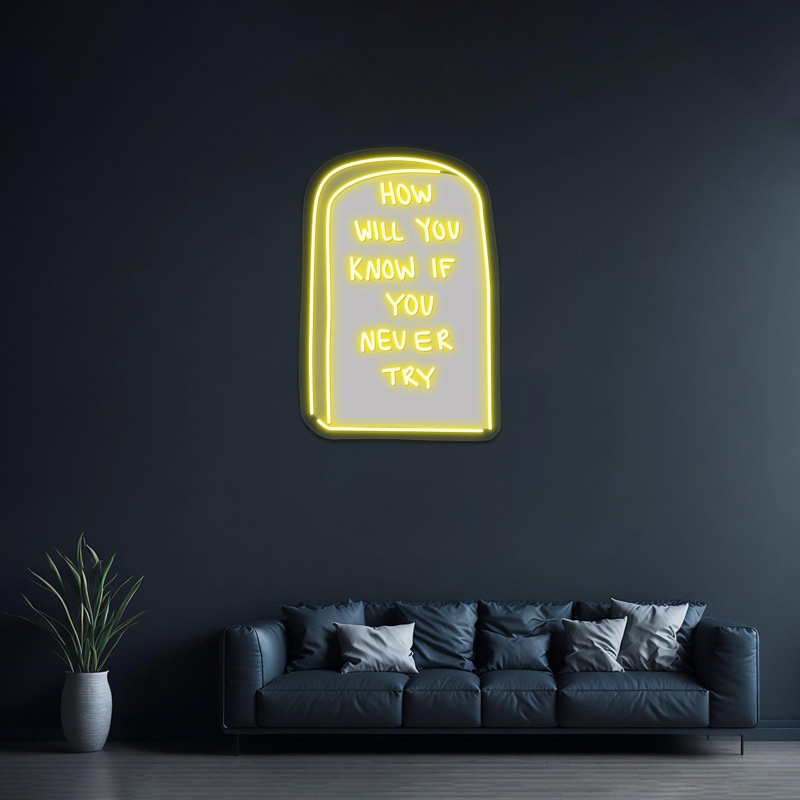Hwykiynt Headstone Artwork Led Custom Signs - Shineneon