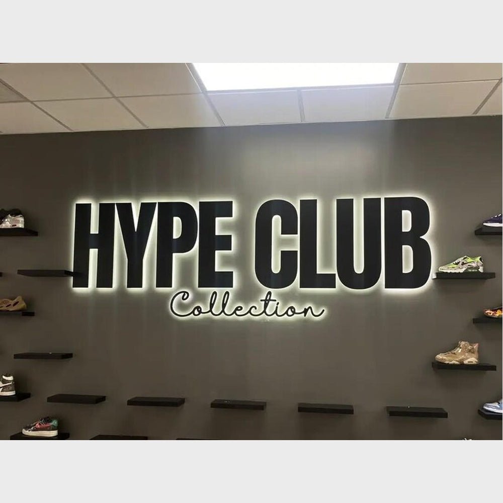 Hype Club Collection 3D Backlit Channel Letters Led Light Sign - Shineneon
