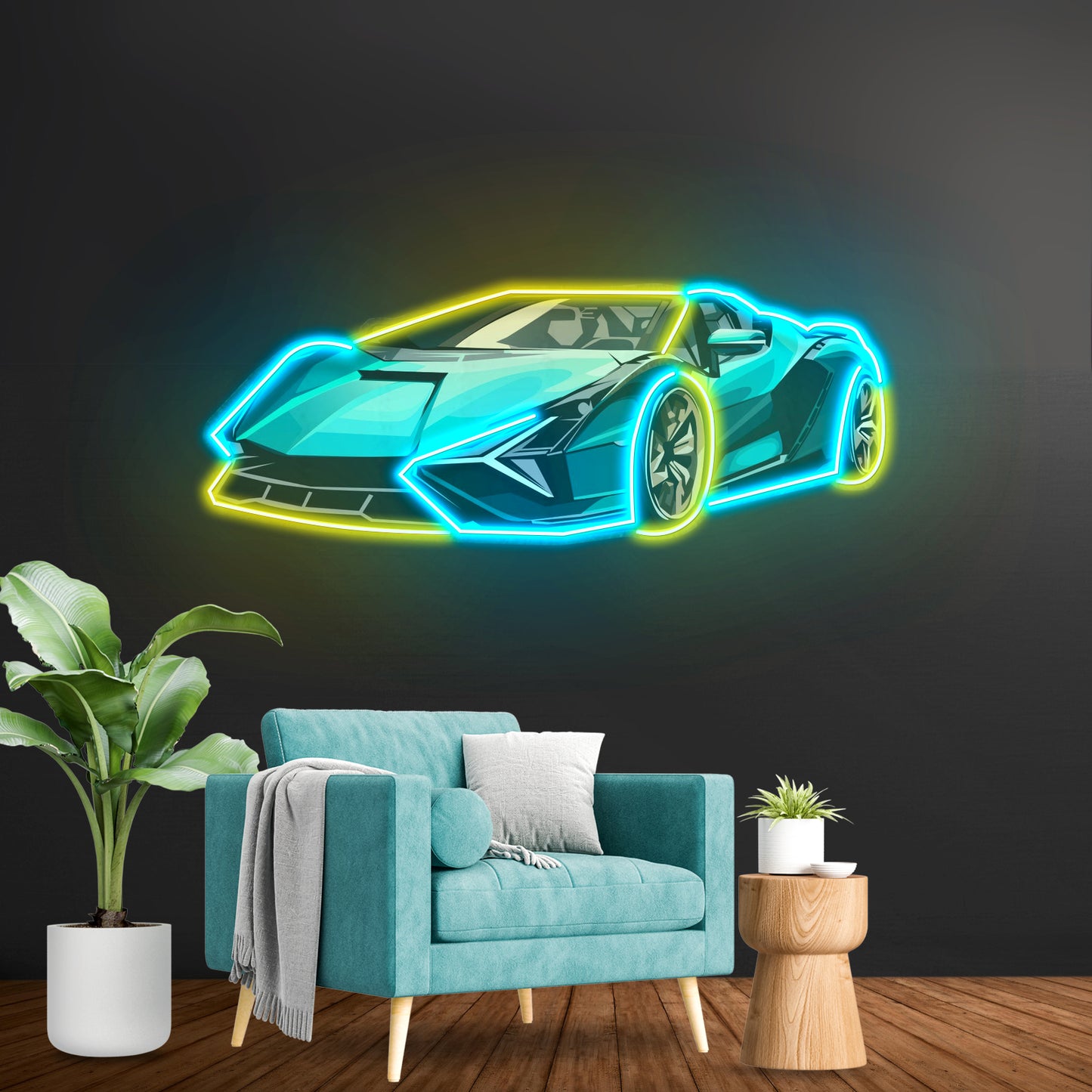 Hypercar Led Neon Sign Light Custom Led Signs