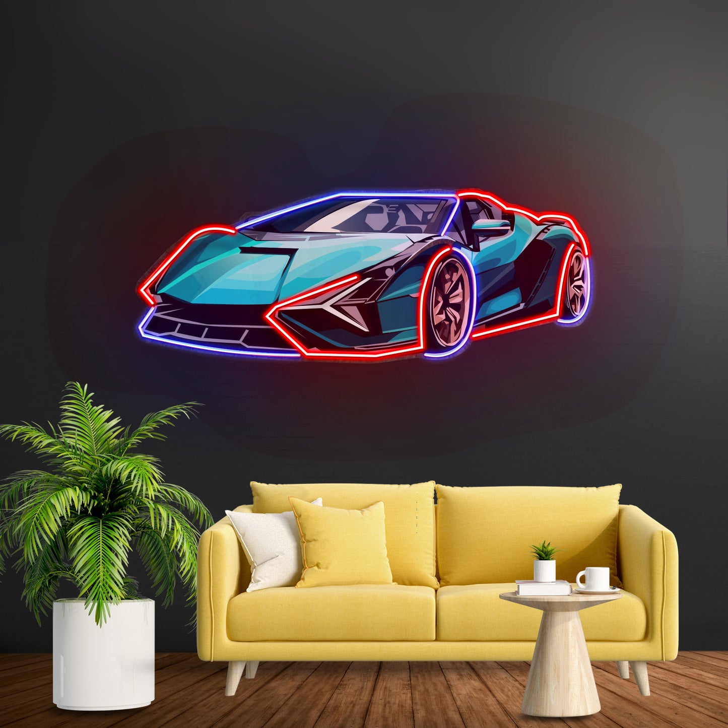 Hypercar Led Neon Sign Light Custom Led Signs