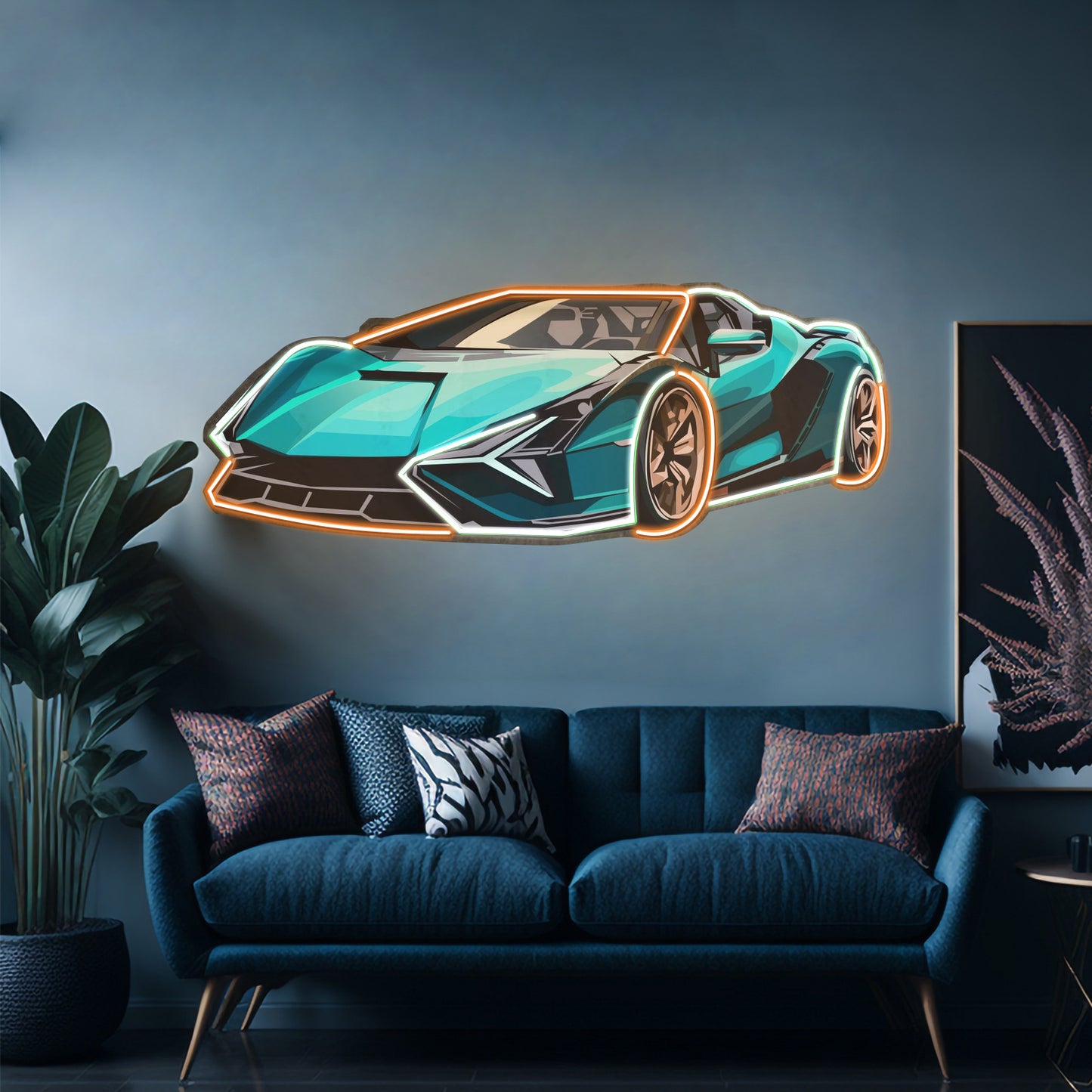 Hypercar Led Neon Sign Light Custom Led Signs