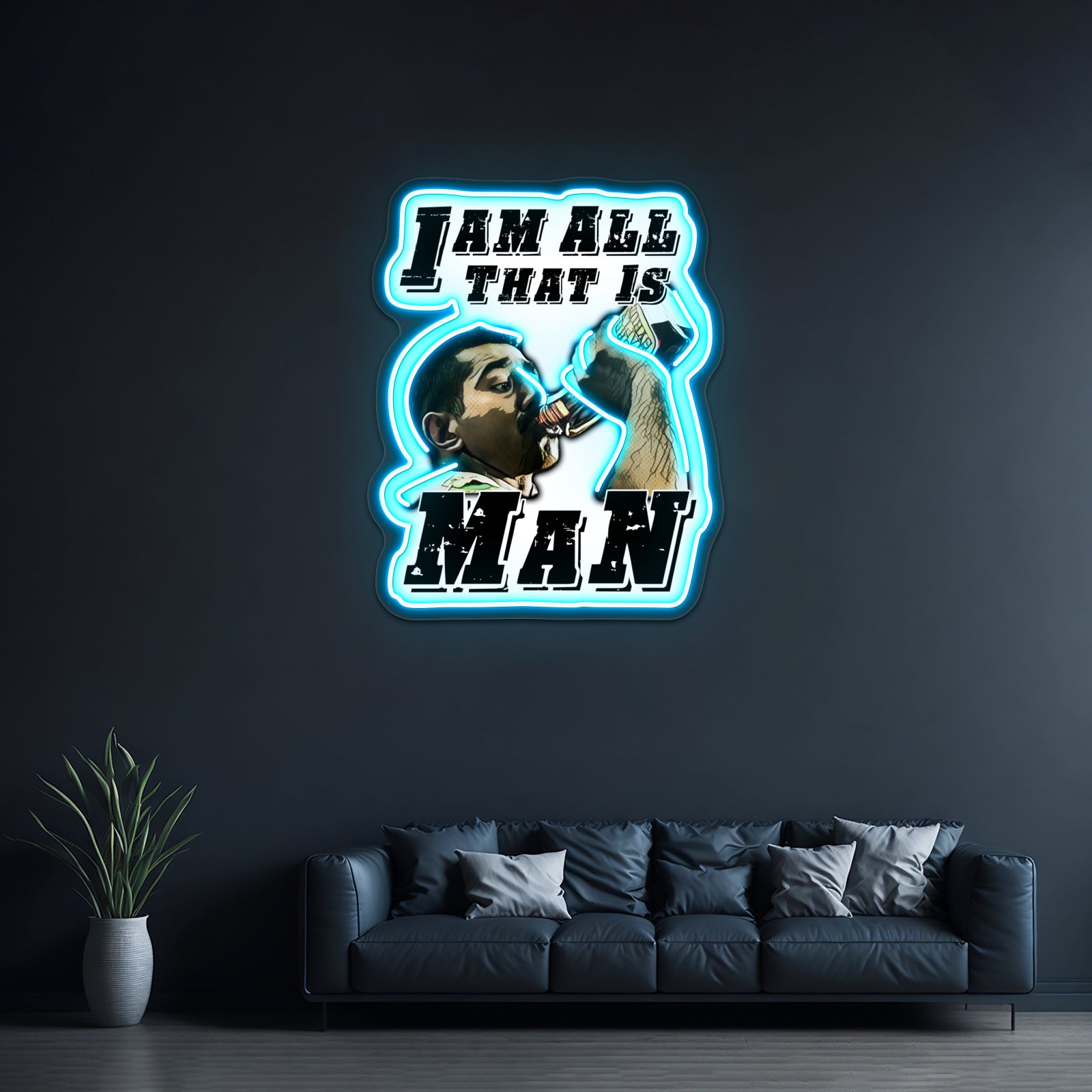 I Gave You The Moon For A Smile Artwork Led Custom Signs
