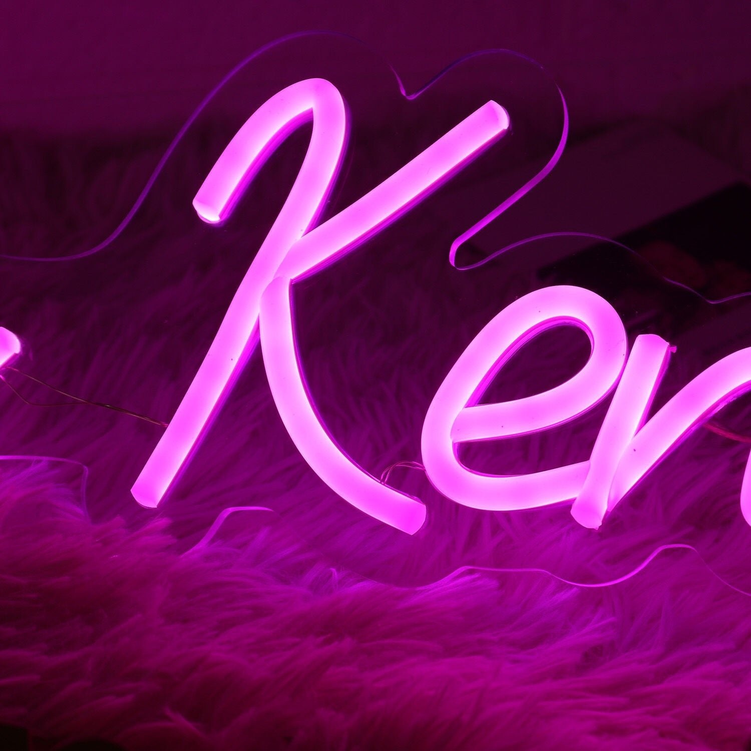 I Am Kenough Pink Led Neon Sign - Shineneon