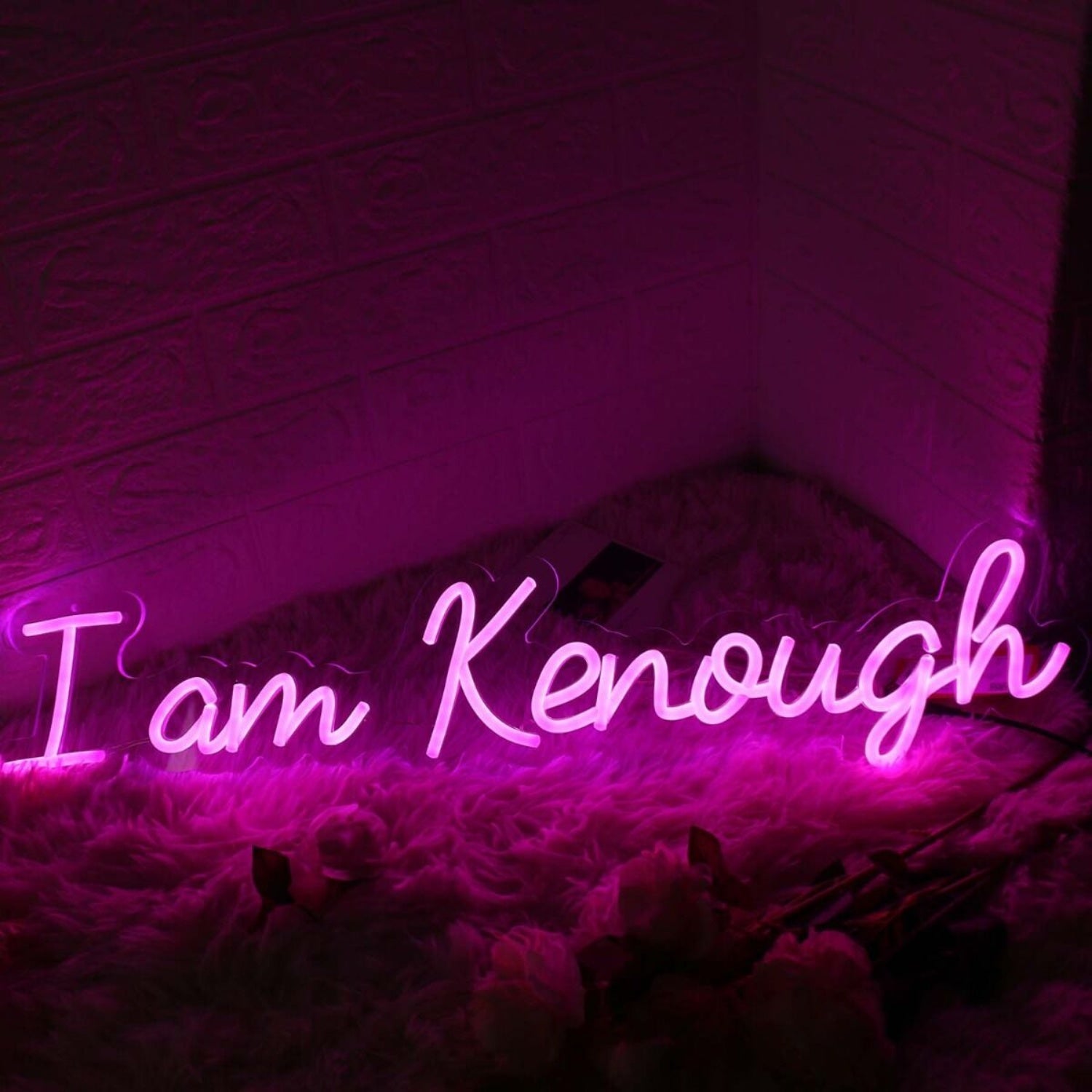 I Am Kenough Pink Led Neon Sign - Shineneon
