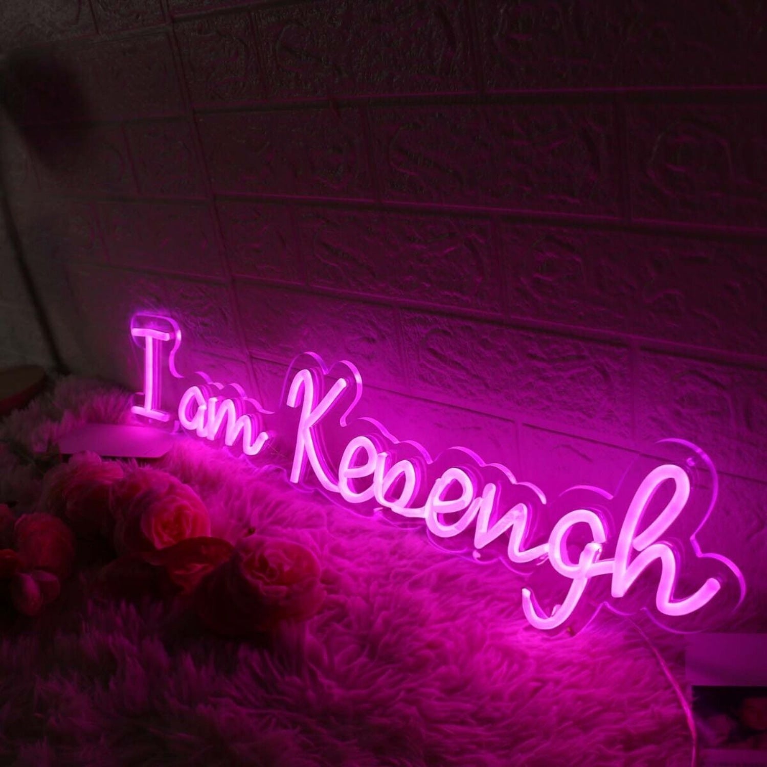 I Am Kenough Pink Led Neon Sign - Shineneon