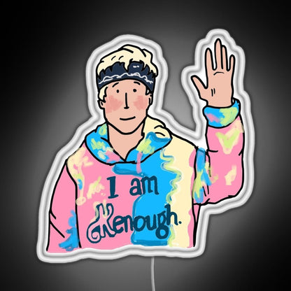 I Am Kenough Rgb Led Neon Sign Pop Wall Art - Shineneon
