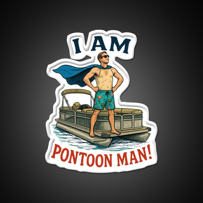 I Am Pontoon Man Beer Bar Decor Led Neon Sign Rgb Color - LED neon sign view 11