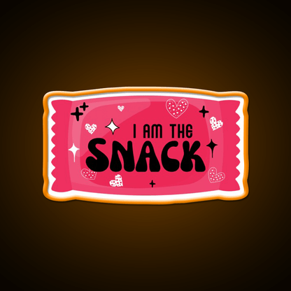 I Am The Snack Food Led Neon Sign Rgb Color - Shineneon