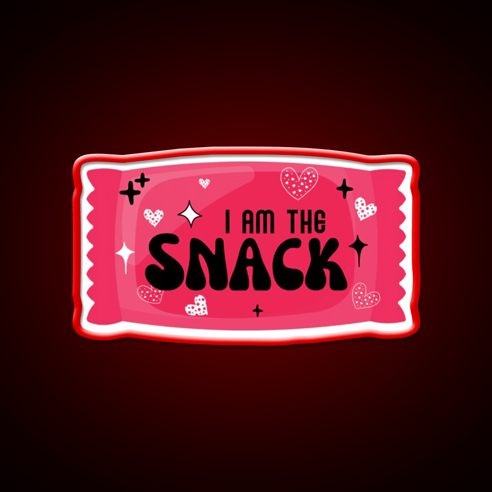 I Am The Snack Food Led Neon Sign Rgb Color - Shineneon