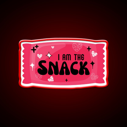I Am The Snack Food Led Neon Sign Rgb Color - Shineneon