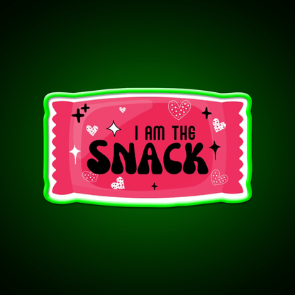 I Am The Snack Food Led Neon Sign Rgb Color - Shineneon