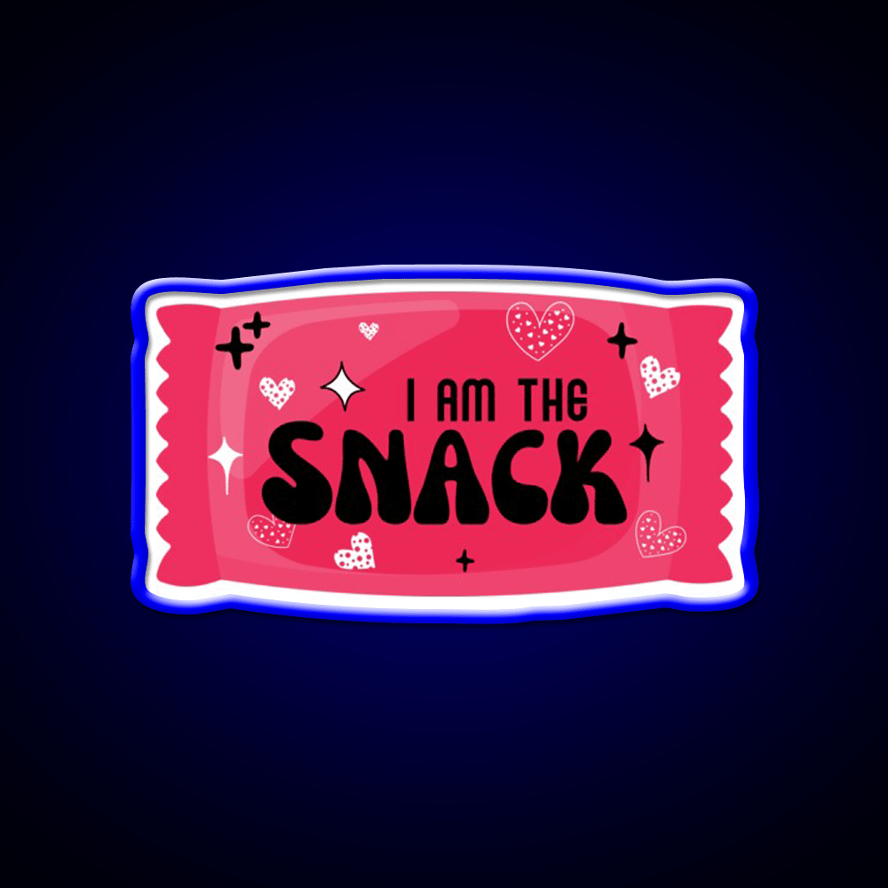 I Am The Snack Food Led Neon Sign Rgb Color - Shineneon