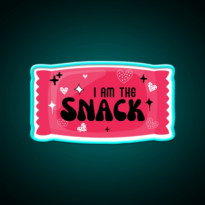 I Am The Snack Food Led Neon Sign Rgb Color - Shineneon