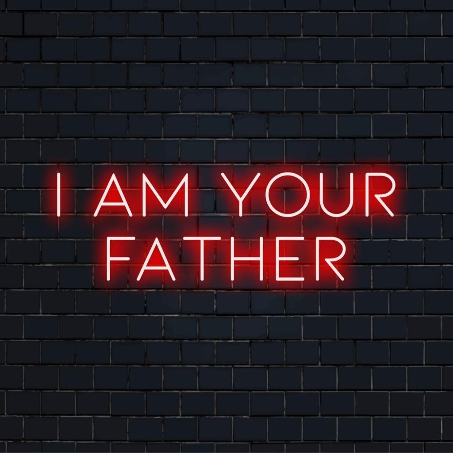 I Am Your Father Red Led Neon Sign For Themed Room Decor - Shineneon