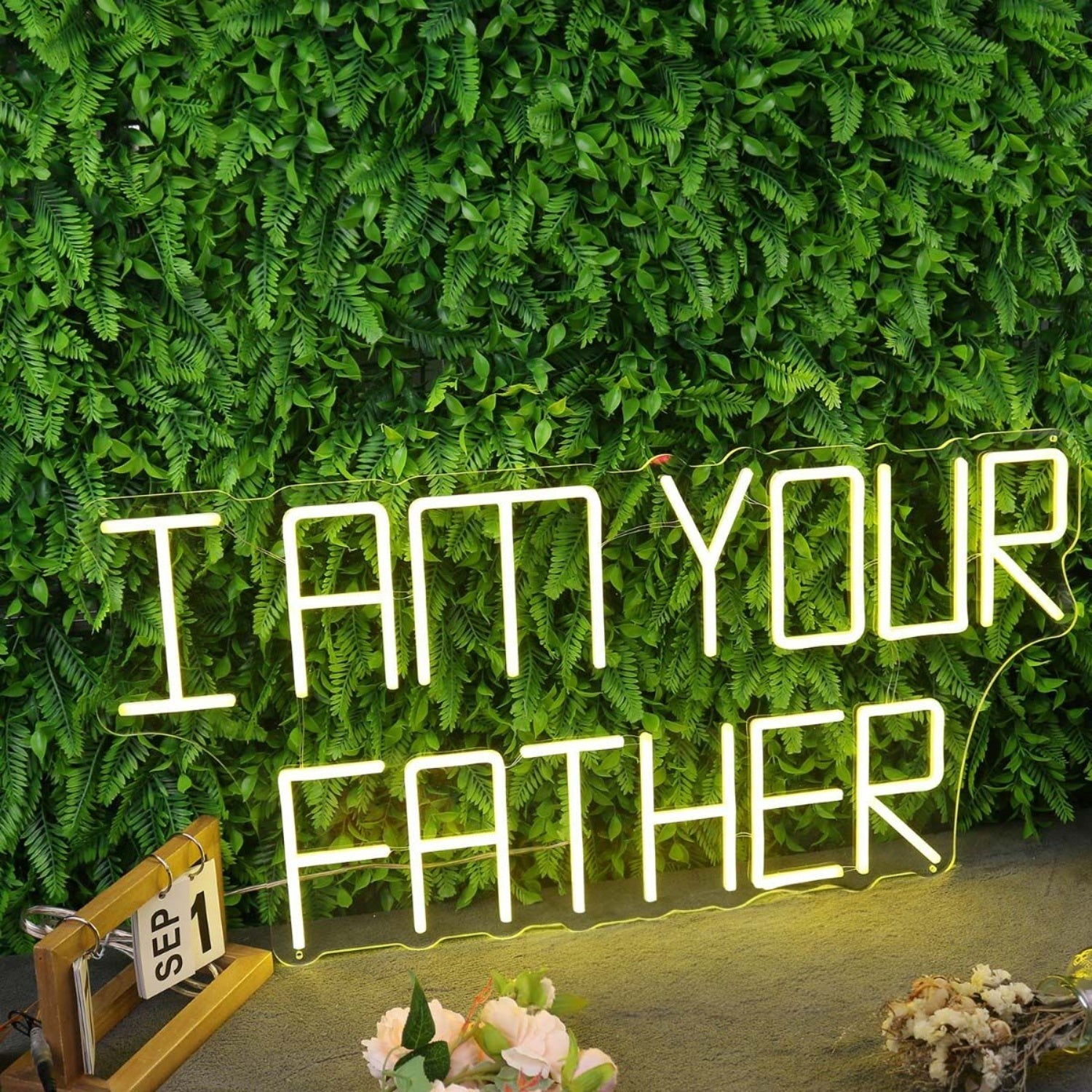 I Am Your Father Yellow Led Neon Sign - Shineneon