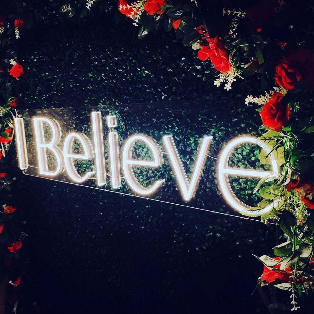 I Believe Led Sign Business Neon Sign - Shineneon