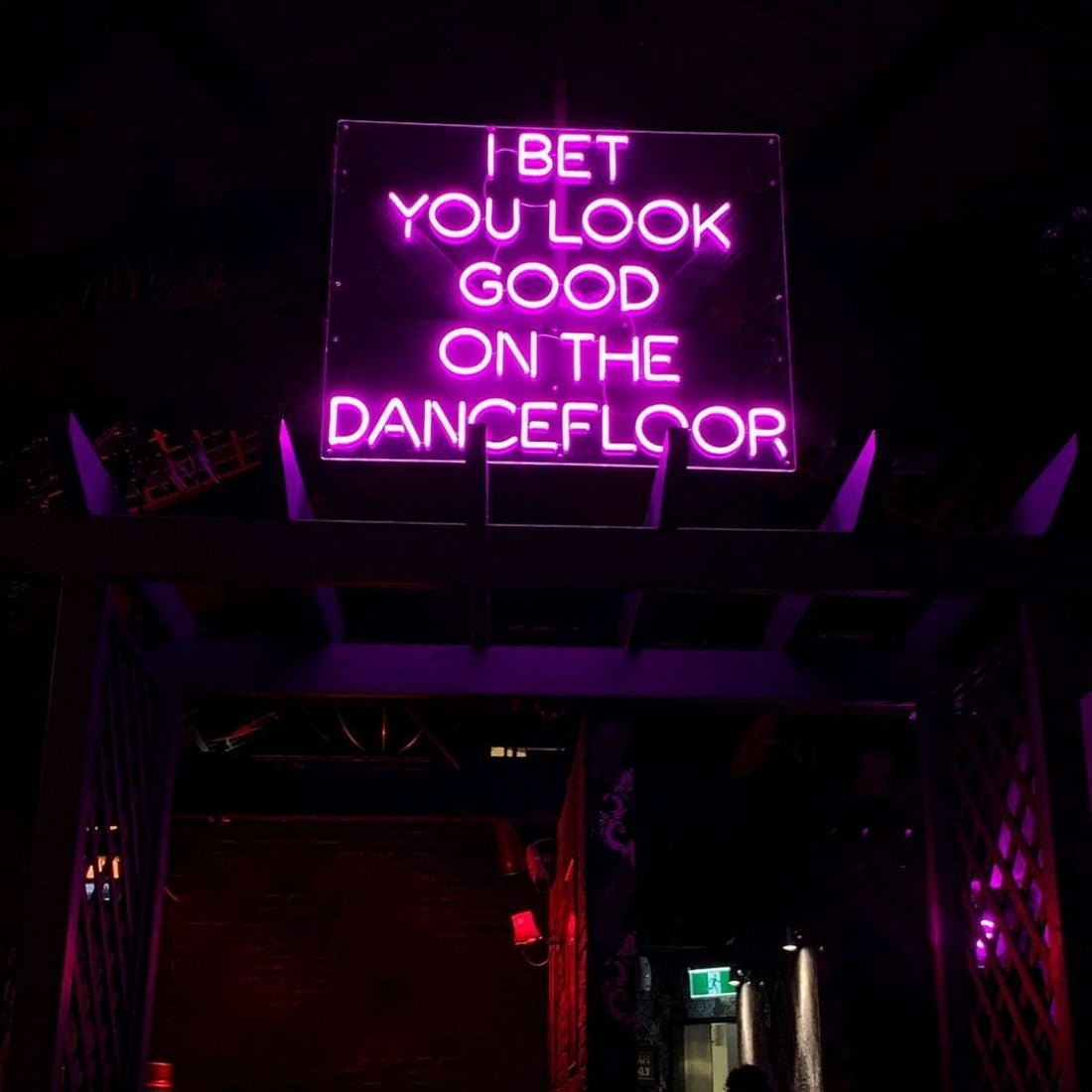 I Bet You Look Good On The Danceflcor Led Sign Business Neon Sign - Shineneon