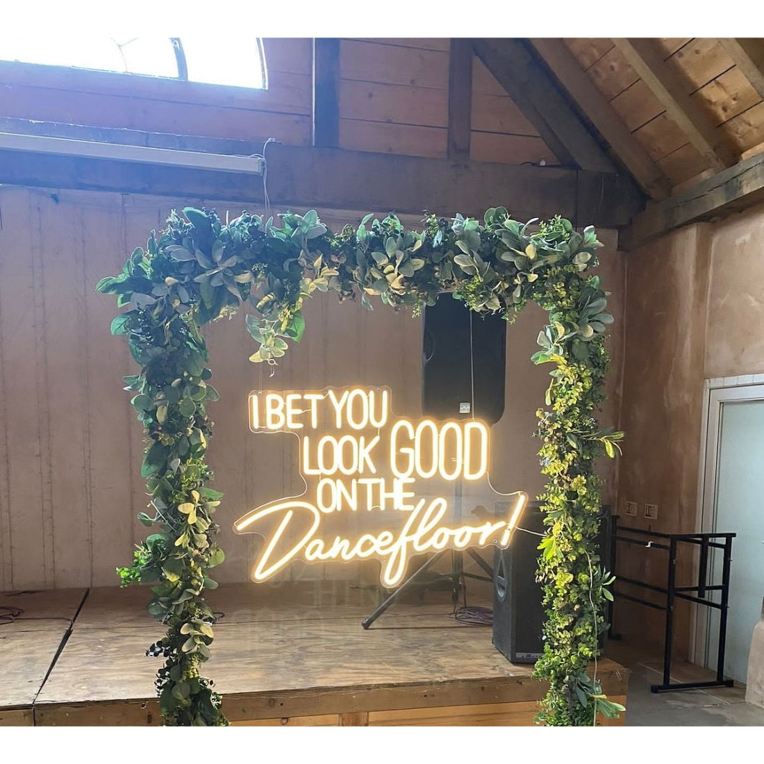 I Bet You Look Good On The Dancefloor Led Sign Business Neon Sign Wall Decor