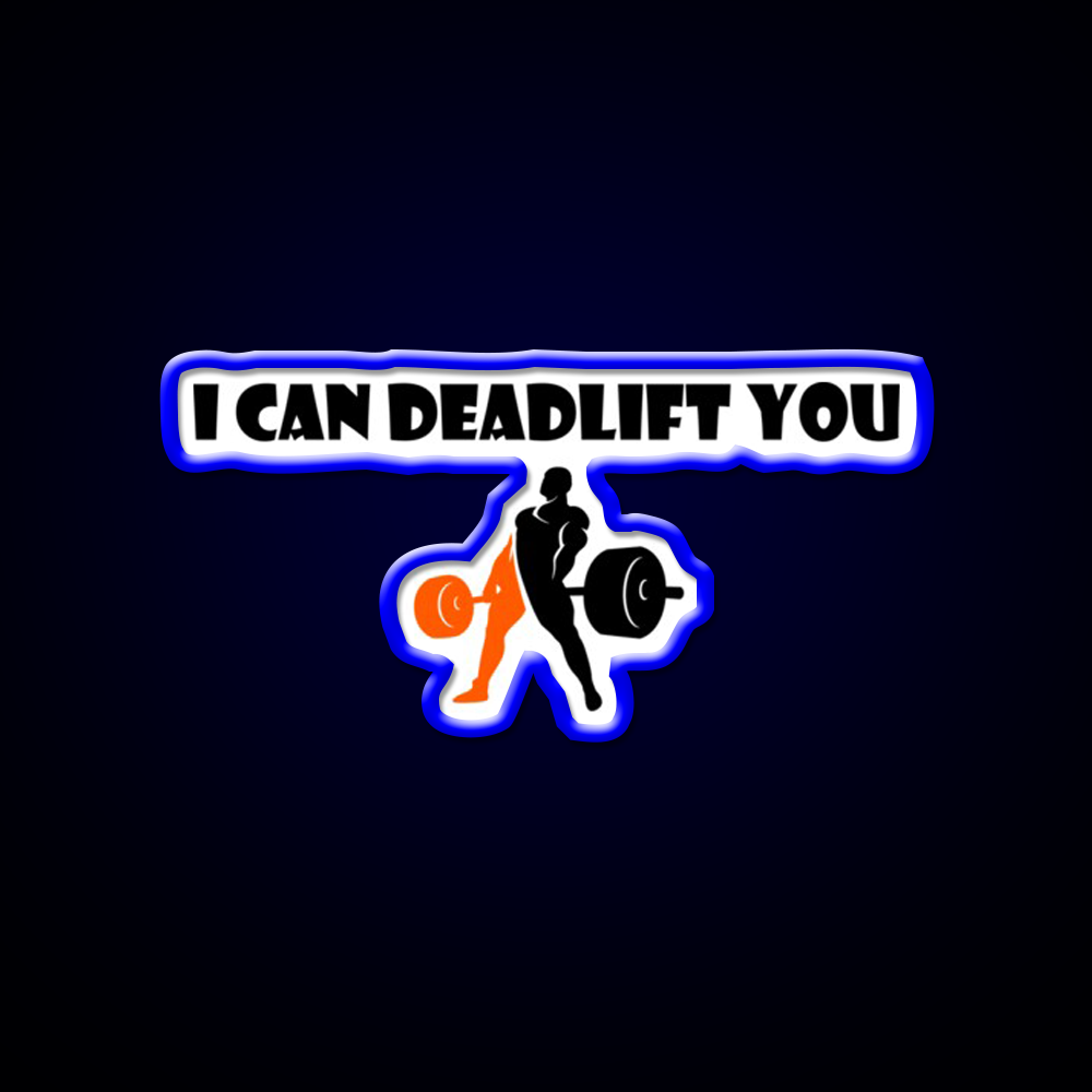 I Can Deadlift You Gym Fitness Led Neon Sign Rgb Color - LED neon sign view 5