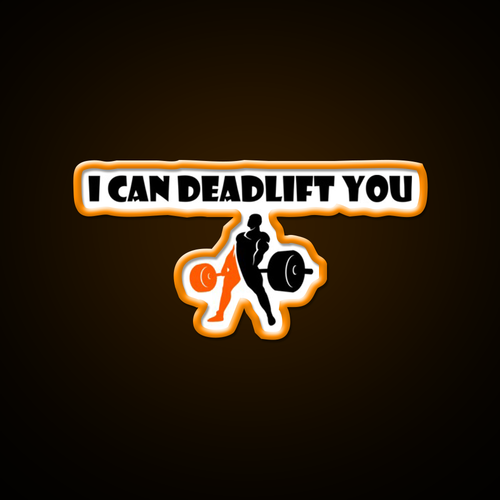 I Can Deadlift You Gym Fitness Led Neon Sign Rgb Color - LED neon sign view 6