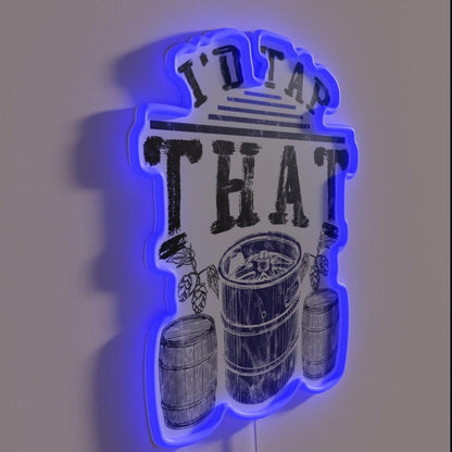 I D Tap That Keg Rgb Led Neon Sign - Shineneon