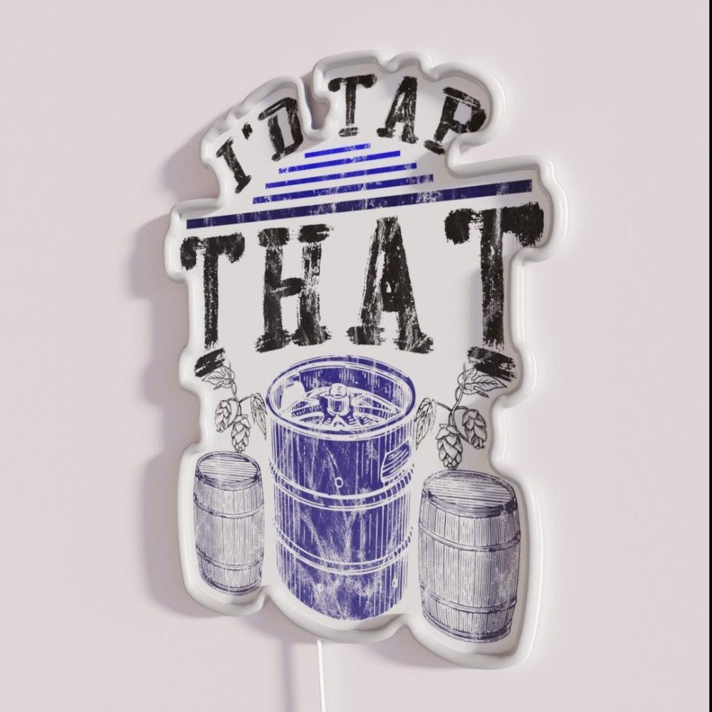 I D Tap That Keg Rgb Led Neon Sign - Shineneon
