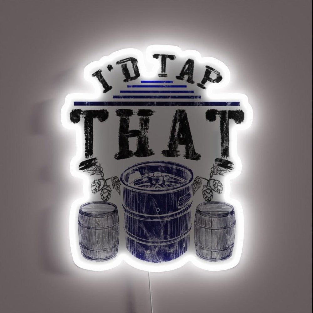 I D Tap That Keg Rgb Led Neon Sign - Shineneon