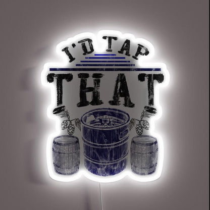 I D Tap That Keg Rgb Led Neon Sign - Shineneon
