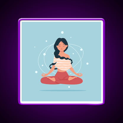 I Do Yoga To Burn Off The Crazy Yoga Led Neon Sign Rgb Color - Shineneon