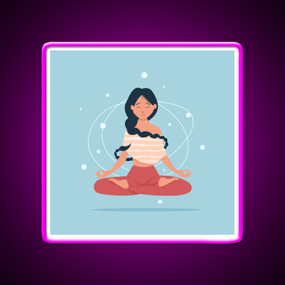 I Do Yoga To Burn Off The Crazy Yoga Led Neon Sign Rgb Color - Shineneon