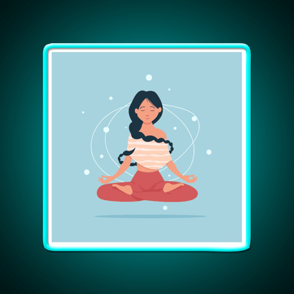 I Do Yoga To Burn Off The Crazy Yoga Led Neon Sign Rgb Color - Shineneon
