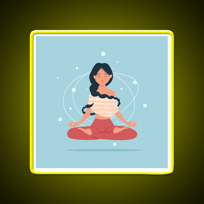 I Do Yoga To Burn Off The Crazy Yoga Led Neon Sign Rgb Color - Shineneon