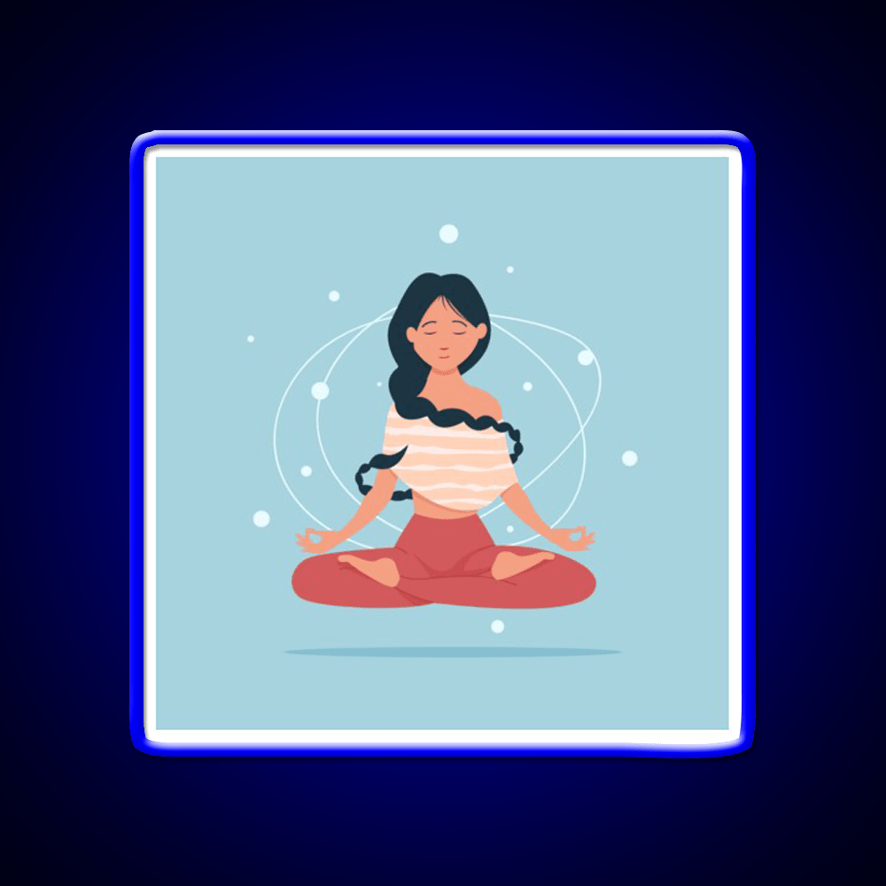 I Do Yoga To Burn Off The Crazy Yoga Led Neon Sign Rgb Color - Shineneon