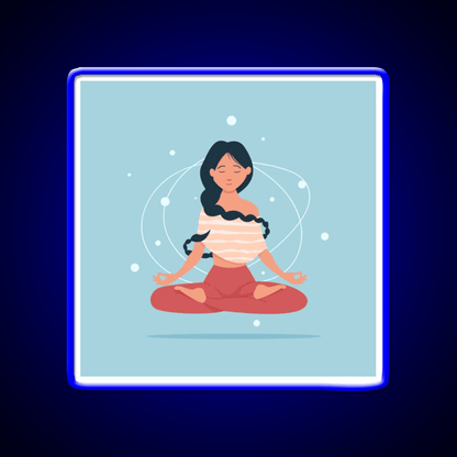 I Do Yoga To Burn Off The Crazy Yoga Led Neon Sign Rgb Color - Shineneon