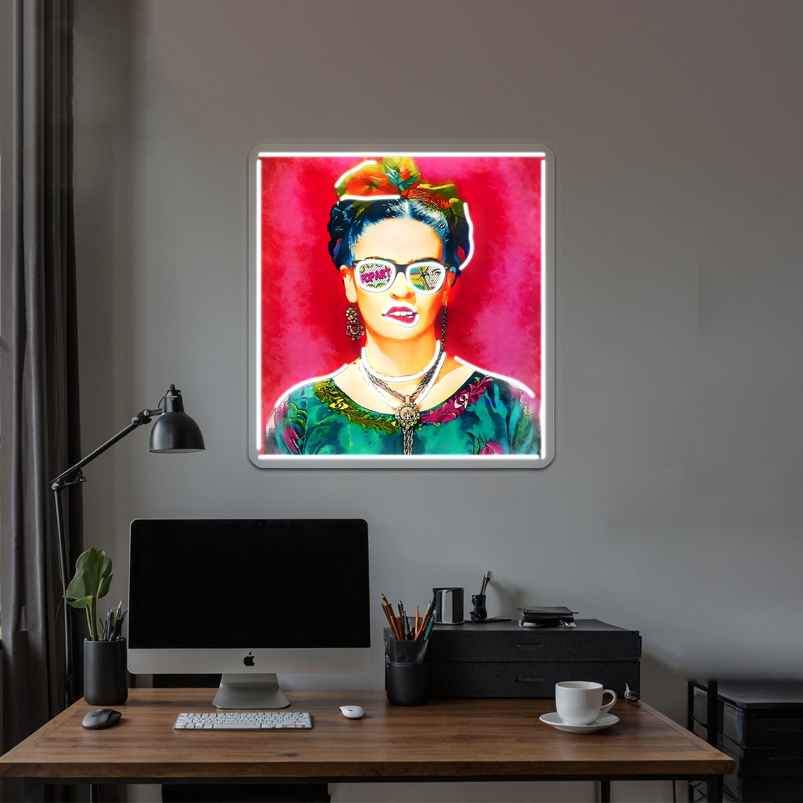 I Dont Care Artwork Led Custom Signs | Shineneon