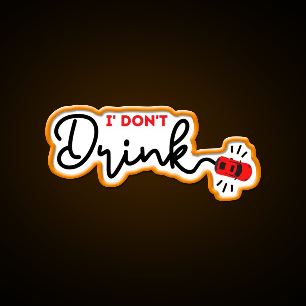 I Dont Drink Man Cave Bar Led Neon Sign Rgb Color - LED neon sign view 6