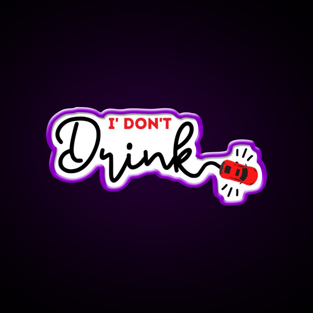 I Dont Drink Man Cave Bar Led Neon Sign Rgb Color - LED neon sign view 9