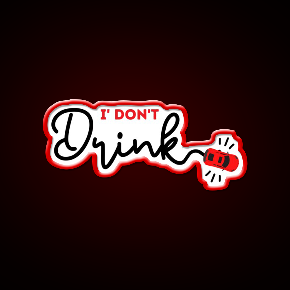 I Dont Drink Man Cave Bar Led Neon Sign Rgb Color - LED neon sign view 10