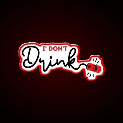 I Dont Drink Man Cave Bar Led Neon Sign Rgb Color - LED neon sign view 10