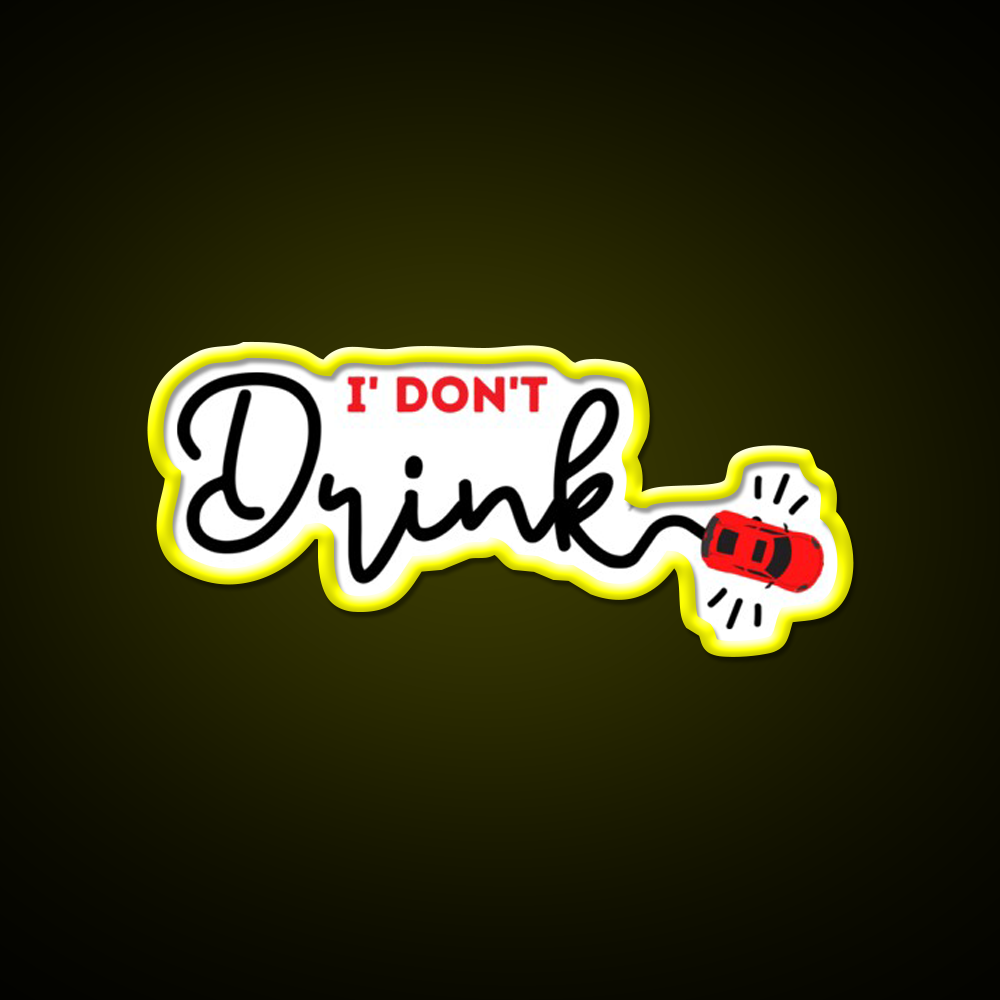I Dont Drink Man Cave Bar Led Neon Sign Rgb Color - LED neon sign view 7