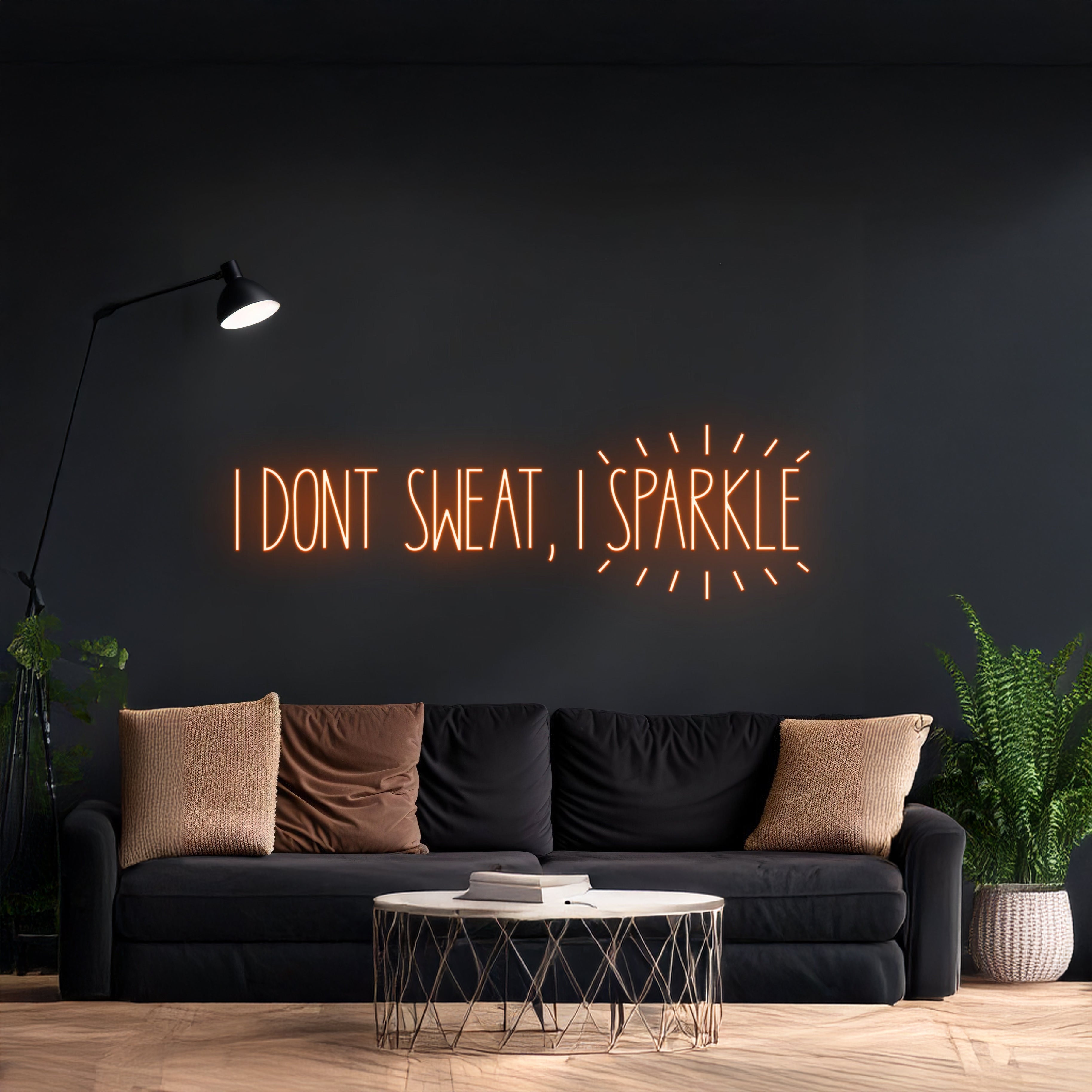I Dont Sweat I Sparkle Neon Sign | Shineneon