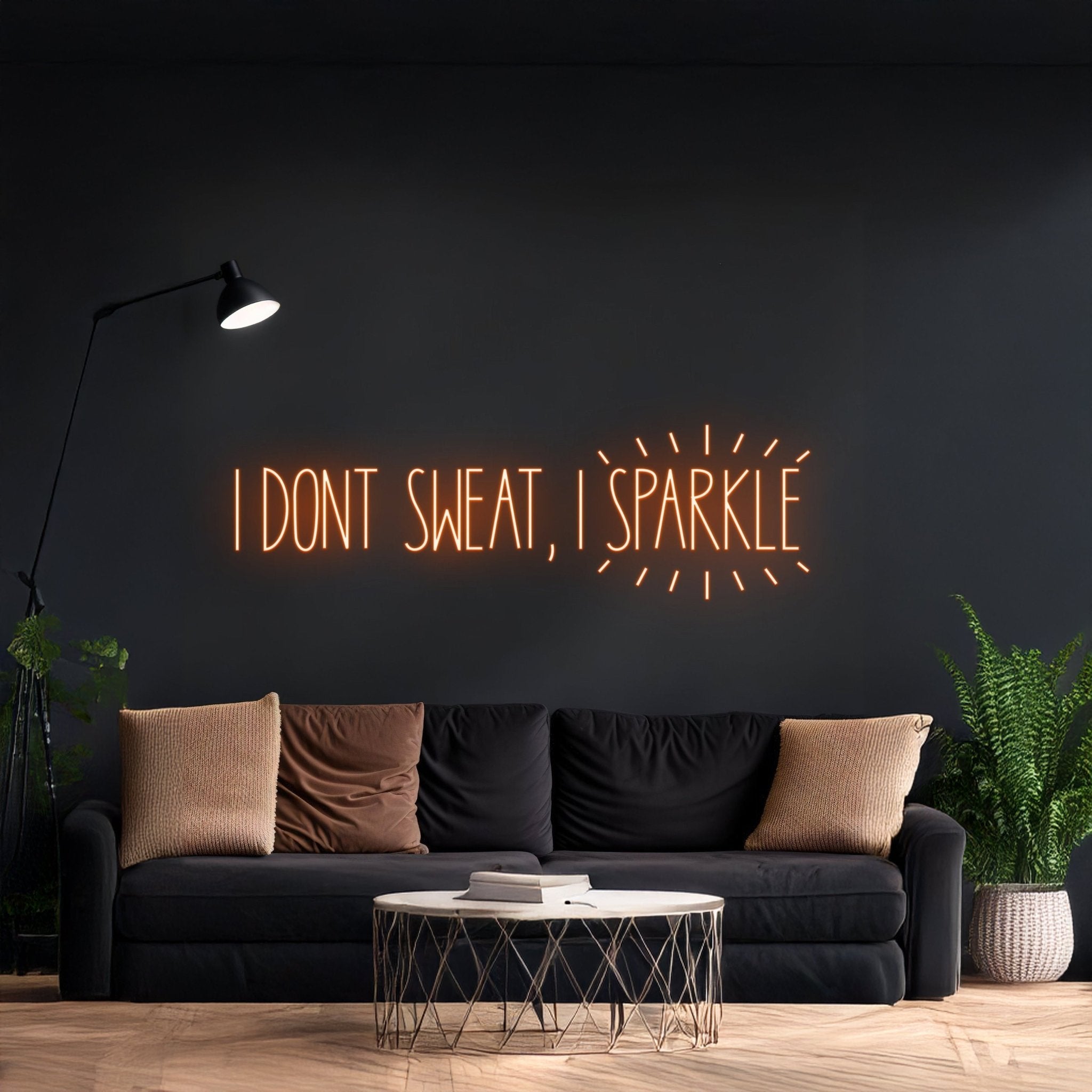 I Dont Sweat I Sparkle Neon Sign - Shineneon