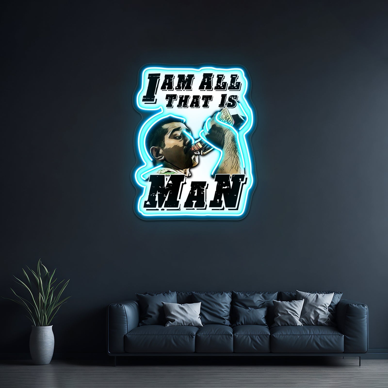 I Gave You The Moon For A Smile Artwork Led Custom Signs - Shineneon