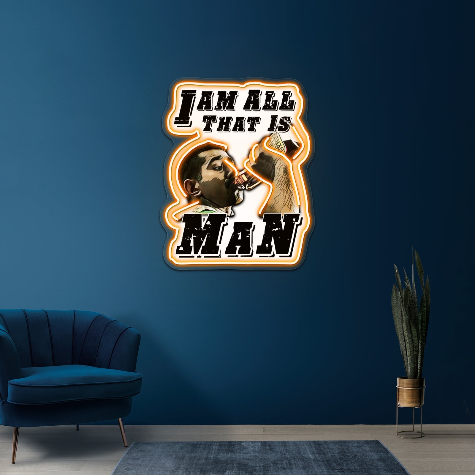 I Gave You The Moon For A Smile Artwork Led Custom Signs - Shineneon